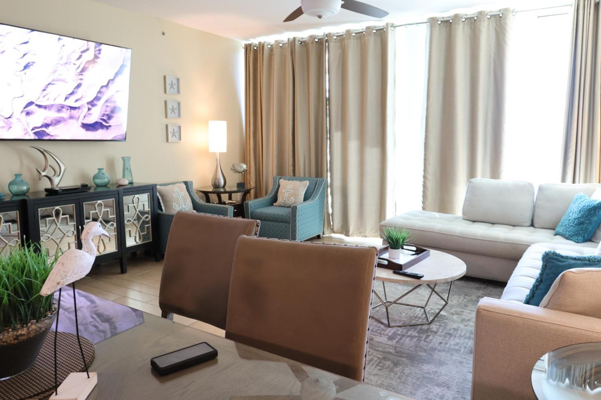 פנמה סיטי ביץ' Aqua 1504 Beachfront Condo With Free Beach Chairs מראה חיצוני תמונה