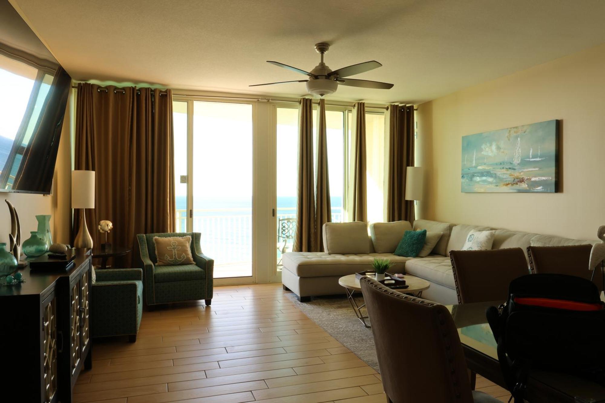 פנמה סיטי ביץ' Aqua 1504 Beachfront Condo With Free Beach Chairs מראה חיצוני תמונה