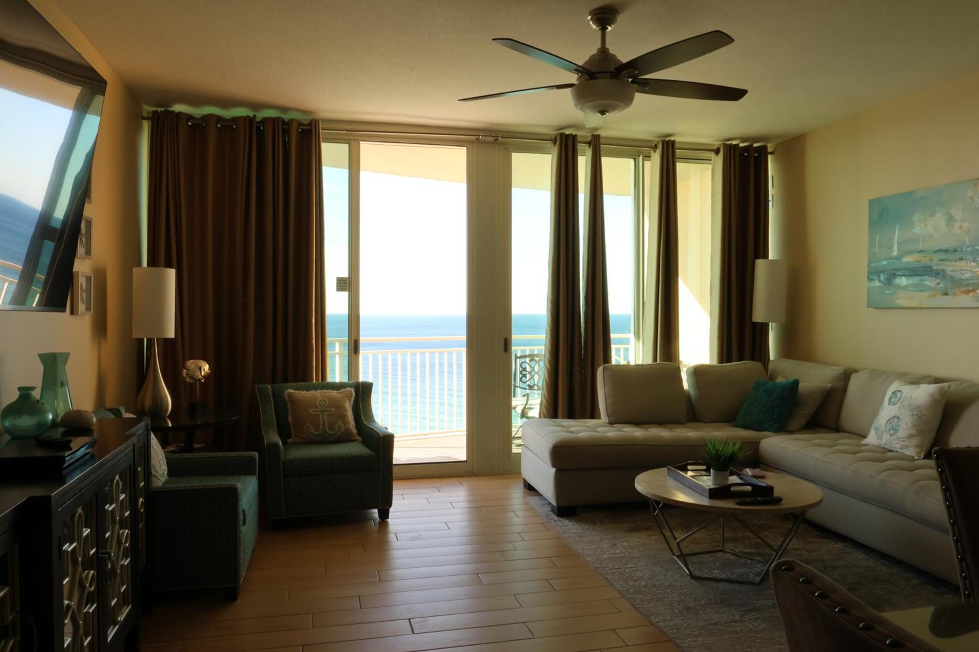 פנמה סיטי ביץ' Aqua 1504 Beachfront Condo With Free Beach Chairs מראה חיצוני תמונה